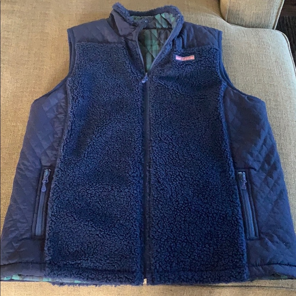 Dual sided Sherpa Vest